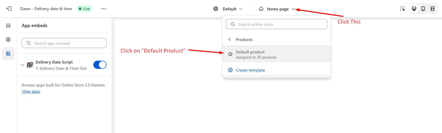 Add App Block